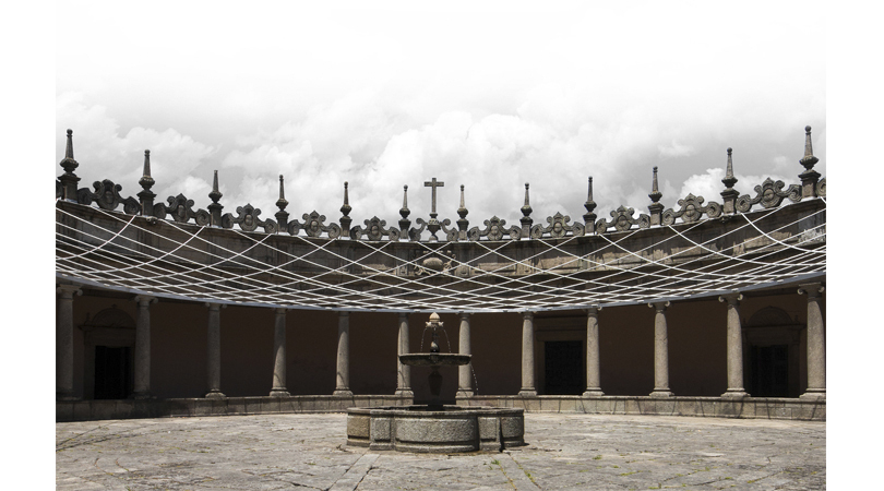 Carnet c10 - instalação no mosteiro da serra do pilar | Premis FAD 2018 | Intervencions Efímeres