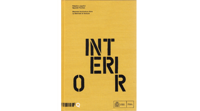 Interior. pabellón español. biennale architettura 2014. | Premis FAD 2015 | Pensamiento y Crítica