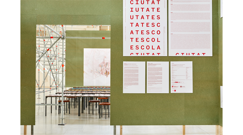 Escola-ciutat. cinc dècades de projectes finals de carrera d'arquitectura a barcelona | Premis FAD 2018 | Intervenciones Efímeras