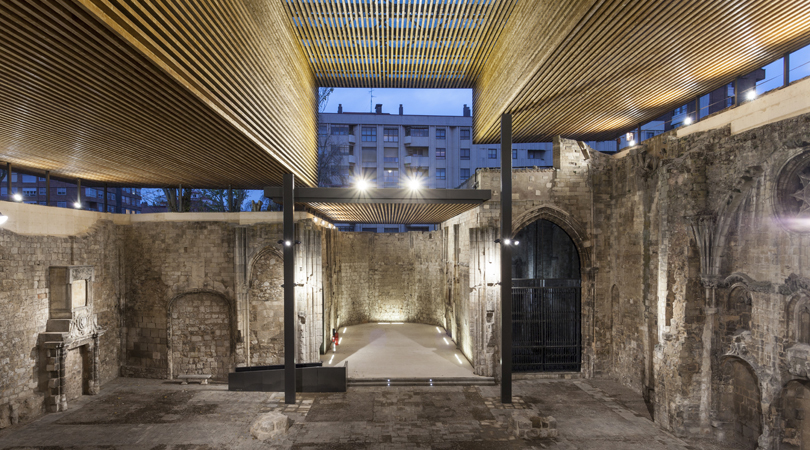 Cubierta monasterio de san juan | Premis FAD 2016 | Arquitectura