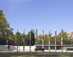 Columnes Commemoratives dels 30 anys de la reconstrucció del pavelló Alemany a Barcelona | Premis FAD  | Ephemeral Interventions