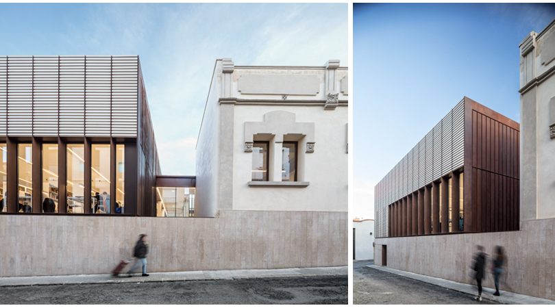 Centre cultural i biblioteca a les antigues escoles, sant sadurní d'anoia | Premis FAD 2019 | Arquitectura