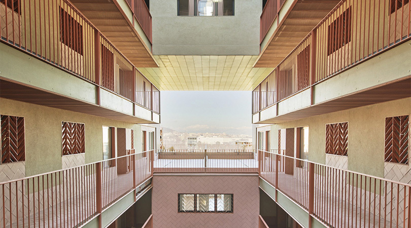 79 habitatges amb protecció al saló central de sant boi de llobregat | Premis FAD 2020 | Arquitectura
