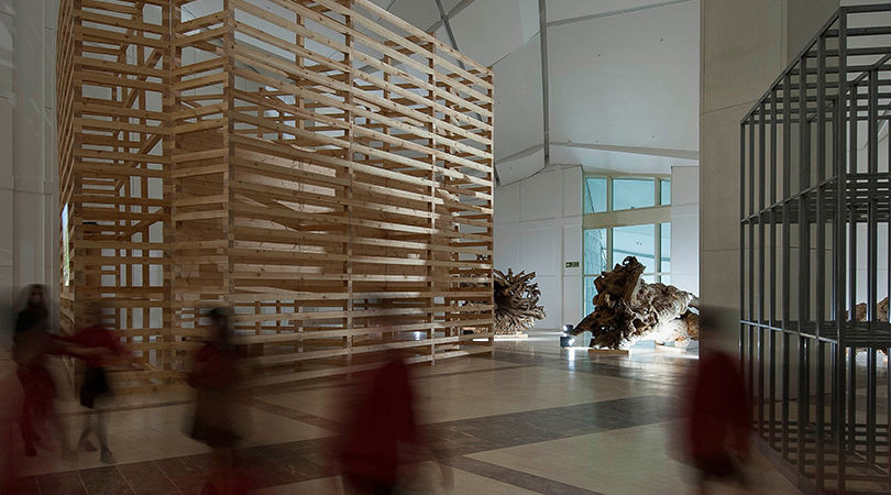 Diseño de la exposición "da árbore á cadeira" | Premis FAD 2018 | Intervenciones Efímeras