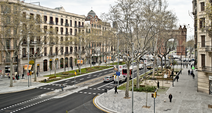 Remodelació del passeig de sant joan (tram tetuan - arc de triomf) - barcelona | Premis FAD 2012 | Ciutat i Paisatge