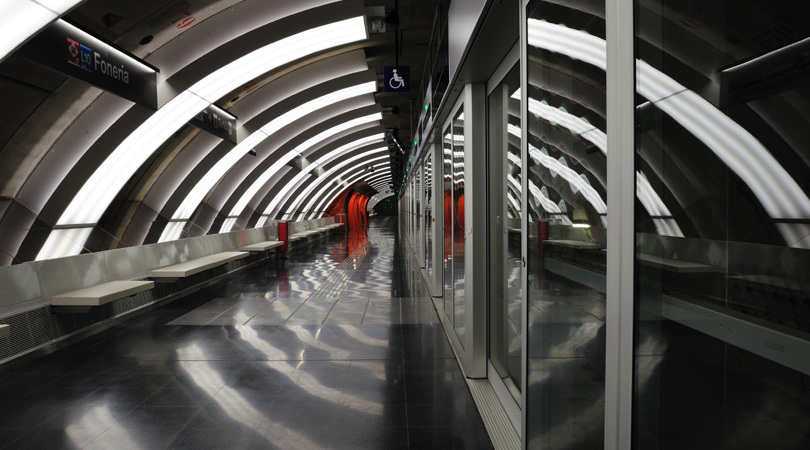 Interiorisme estació metro foneria l10s | Premis FAD 2019 | Interiorismo