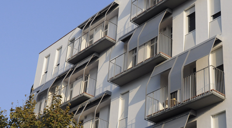 Edifici de 20 habitatges protegits al carrer ciutat de granada 44 de barcelona | Premis FAD 2015 | Arquitectura