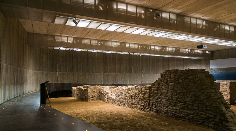 Centro de interpretación de los restos arqueológicos del yacimiento de caldoval | Premis FAD 2016 | Arquitectura
