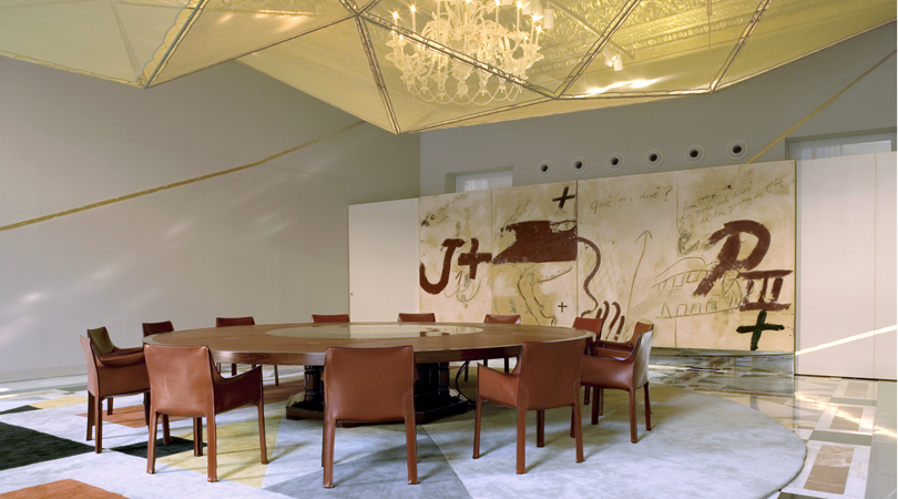 Adequació del Saló Daurat del Palau de la Generalitat de Catalunya