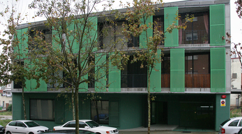 Bloc de 14 habitatges de protecció pública a Terrassa