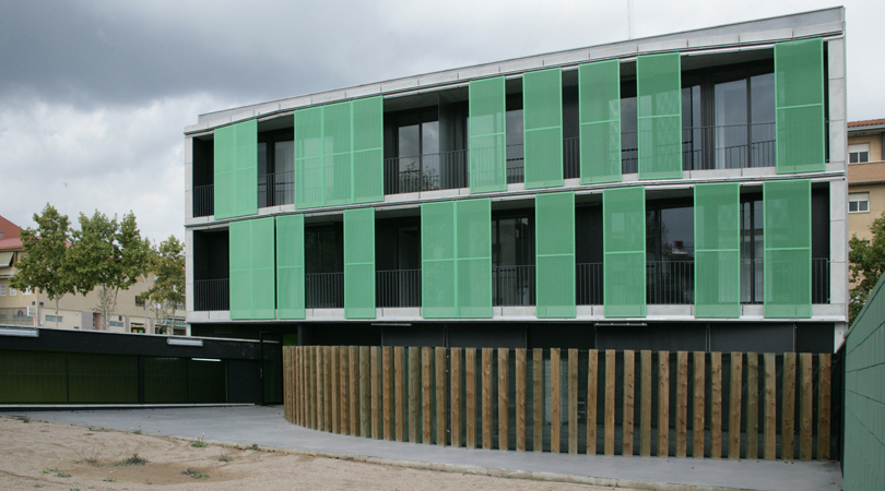 Bloc de 14 habitatges de protecció pública a Terrassa