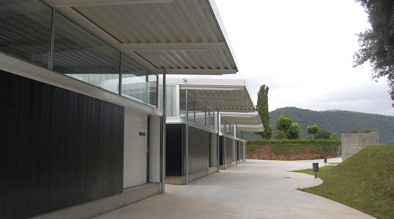 Reforma i ampliació IES La Garrotxa. Nova construcció de cicles formatius