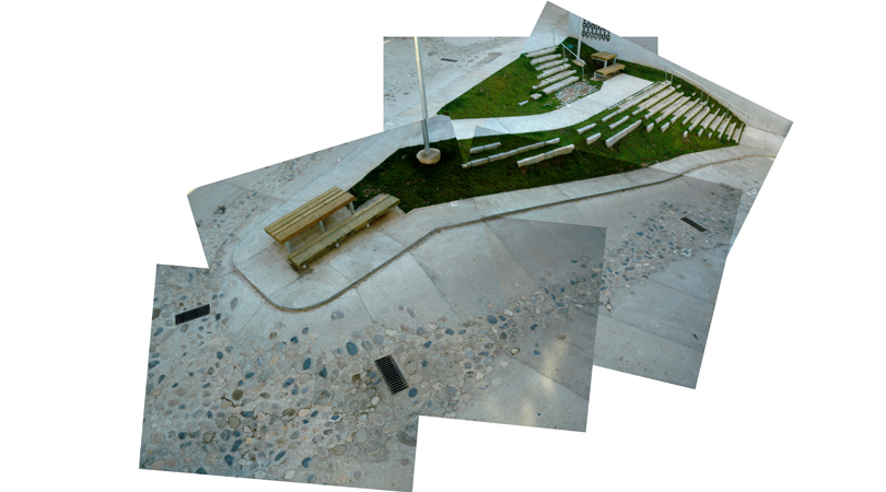 Urbanització de les Places Mare de Deu dels Angels, Mossèn Albert Vives i Cementiri