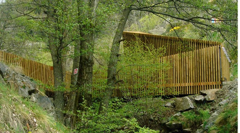 ENTRADA A LA VALL DEL SEGRE I A LA VIA FERRATA DE LLO