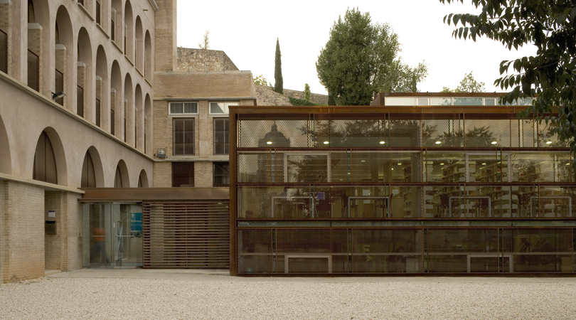 ampliació biblioteca del campus del barri vell de la Universitat de Girona